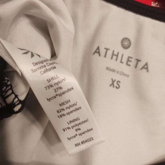 Athleta • Tropical Mesh Racerback Sports Bra XS - Picture 5 of 5